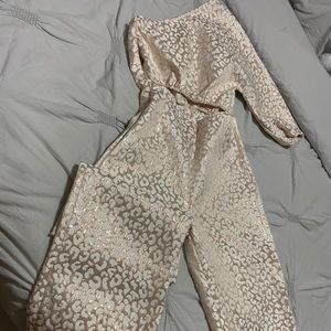 Long one side jumpsuit
